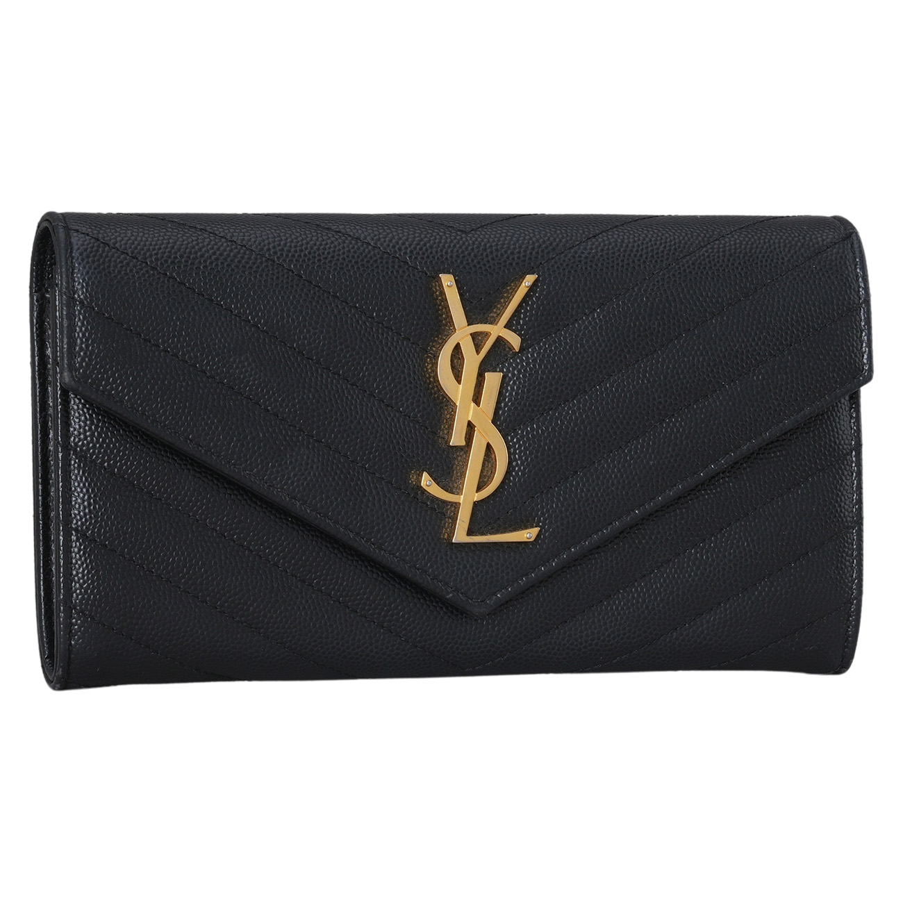 YVES SAINT LAURENT(USED)생로랑 372264 모노그램 장지갑